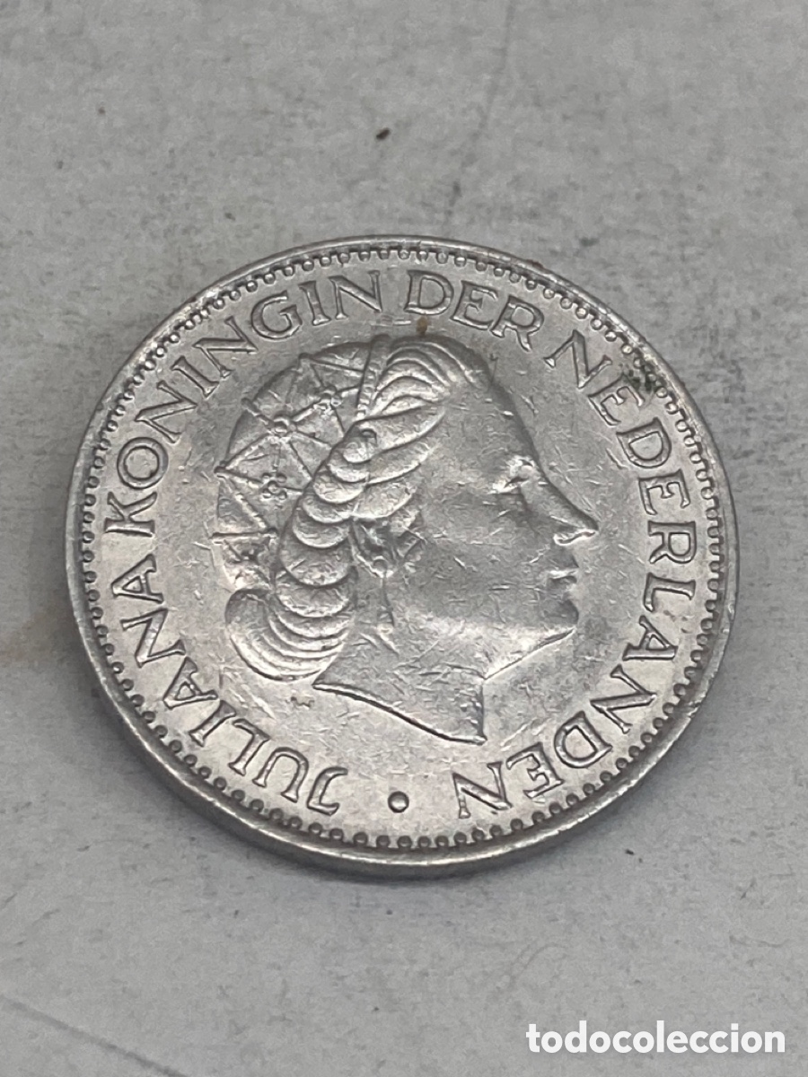 Monedas antiguas de Europa: Moneda 1Cent 1968 Holanda X14 - Foto 2