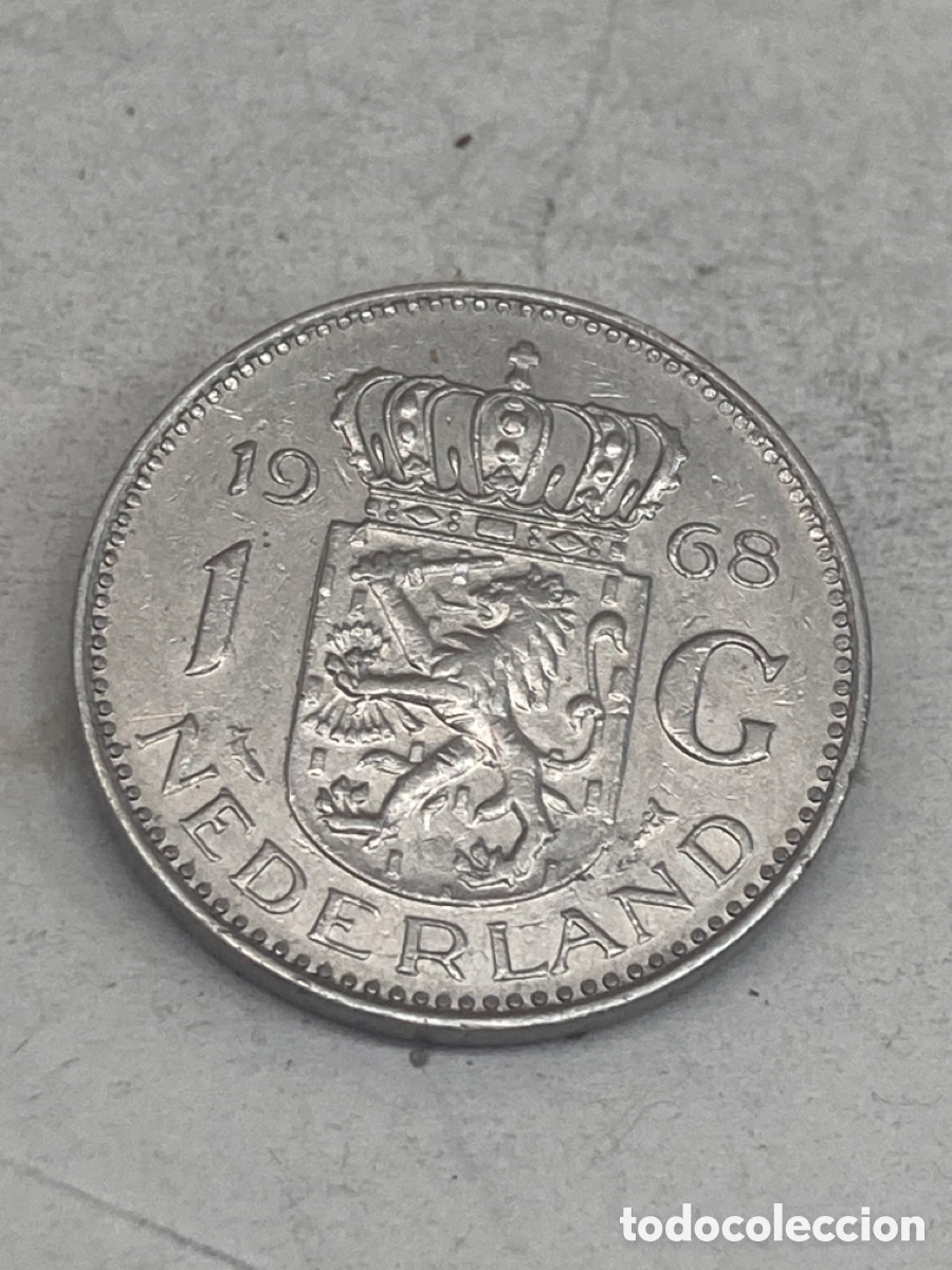 Monedas antiguas de Europa: Moneda 1Cent 1968 Holanda X14 - Foto 1
