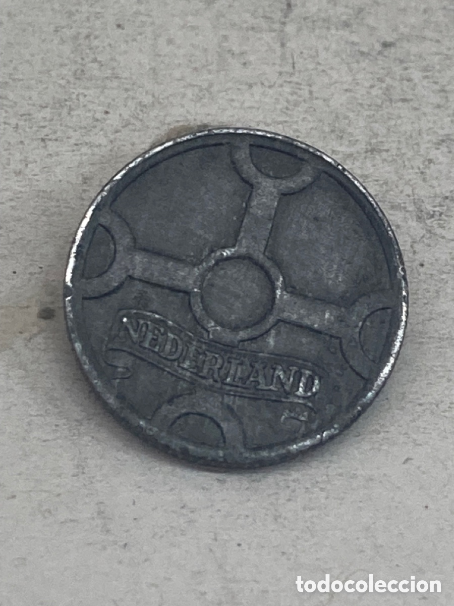Monedas antiguas de Europa: Moneda 1 Cent 1942 Holanda X14 - Foto 2