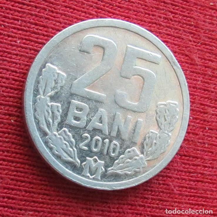 Monete antiche di Europa: Moldavia Moldova 25 bani 2010 KM# 3 Lt 169