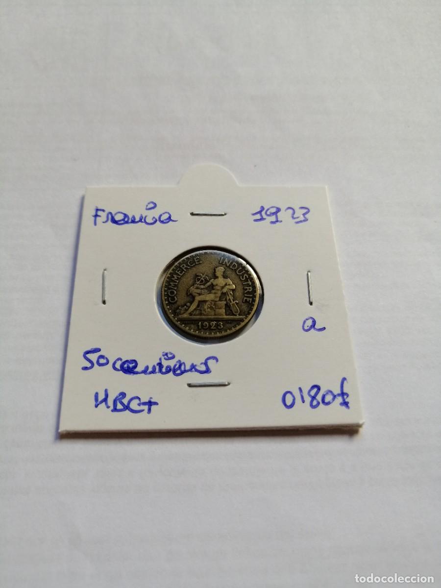 Monedas antiguas de Europa: Francia 50 Centimos 1923 - Foto 1