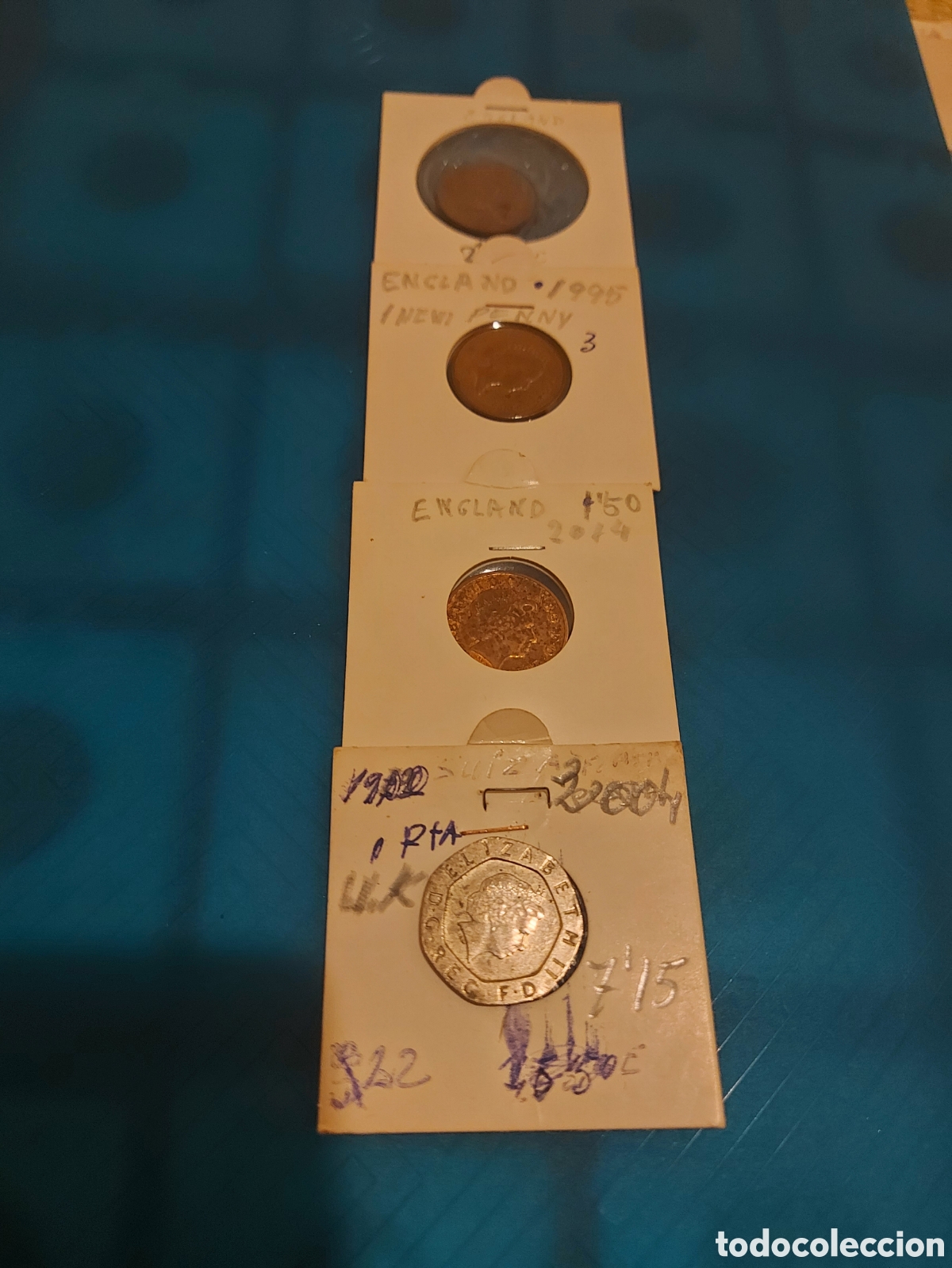 Monedas antiguas de Europa: 4 de England - Foto 1