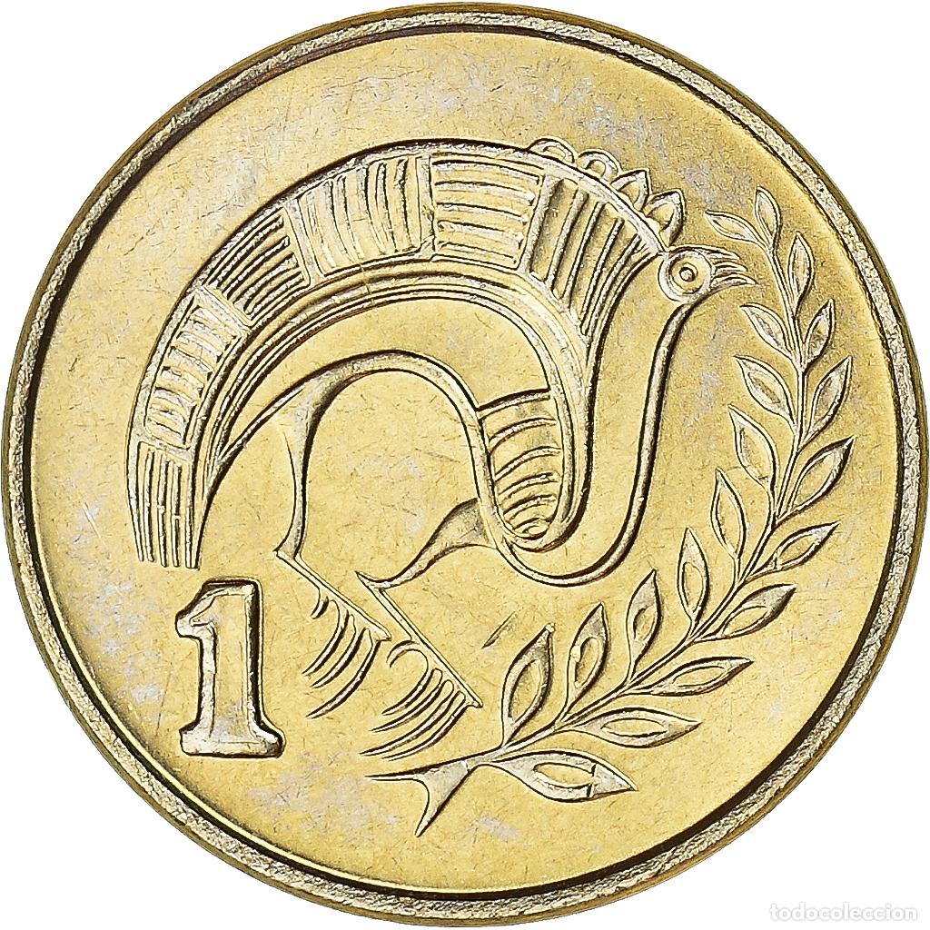 Monedas antiguas de Europa: [#1302547] Moneda, Chipre, Cent, 1992 - Foto 2