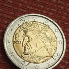 Monedas antiguas de Europa: 2 EUROS ITALIA DANTE ALIGHIERI 2022