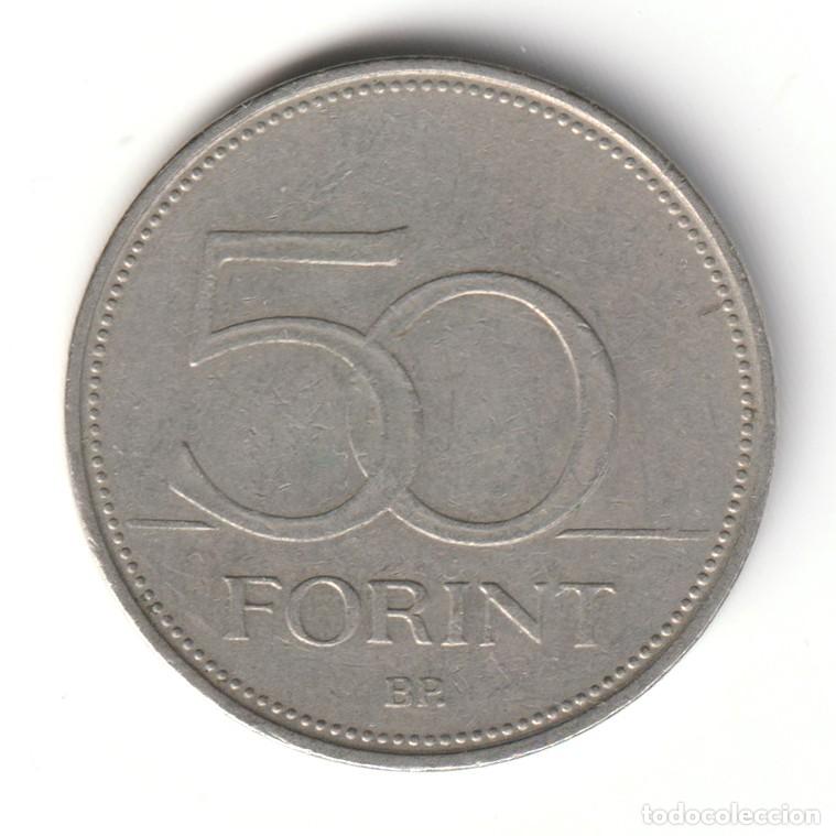 Monedas antiguas de Europa: Hungria moneda de 50 forint 1994 - Foto 1