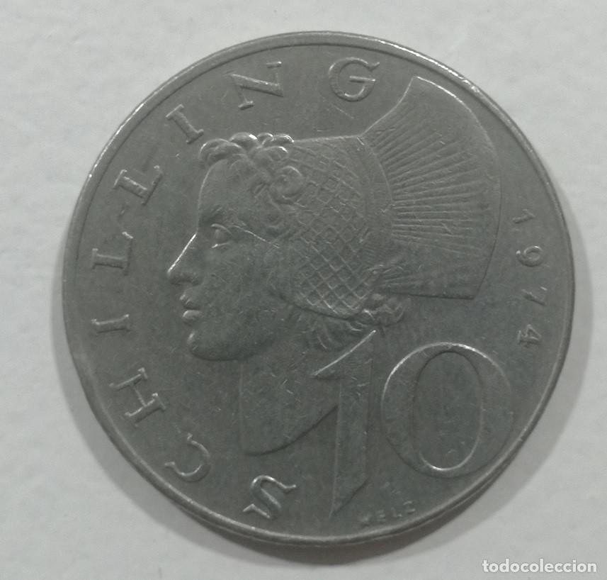 Monedas antiguas de Europa: Moneda Austria 1974 - Foto 2
