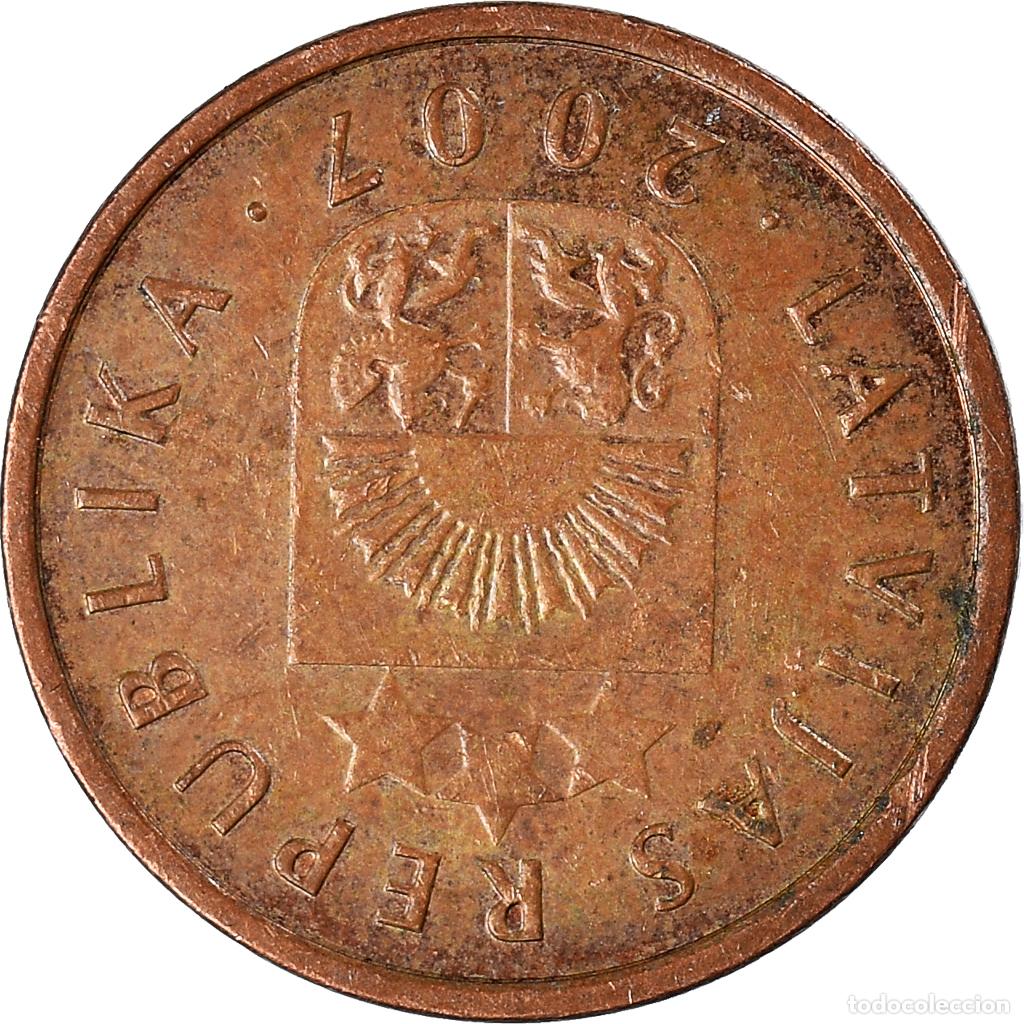 Monedas antiguas de Europa: [#923341] Moneda, Letonia, Santims, 2007 - Foto 1