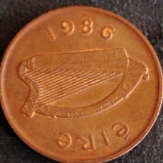 Monedas antiguas de Europa: AÑO 1986 MONEDA DE EIRE 2P