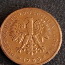 Monedas antiguas de Europa: 2 ZLOTE POLONIA AÑO 1985