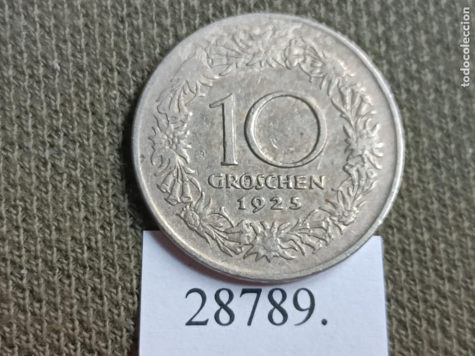 Monedas antiguas de Europa: Austria 10 groschen 1925 - Foto 1