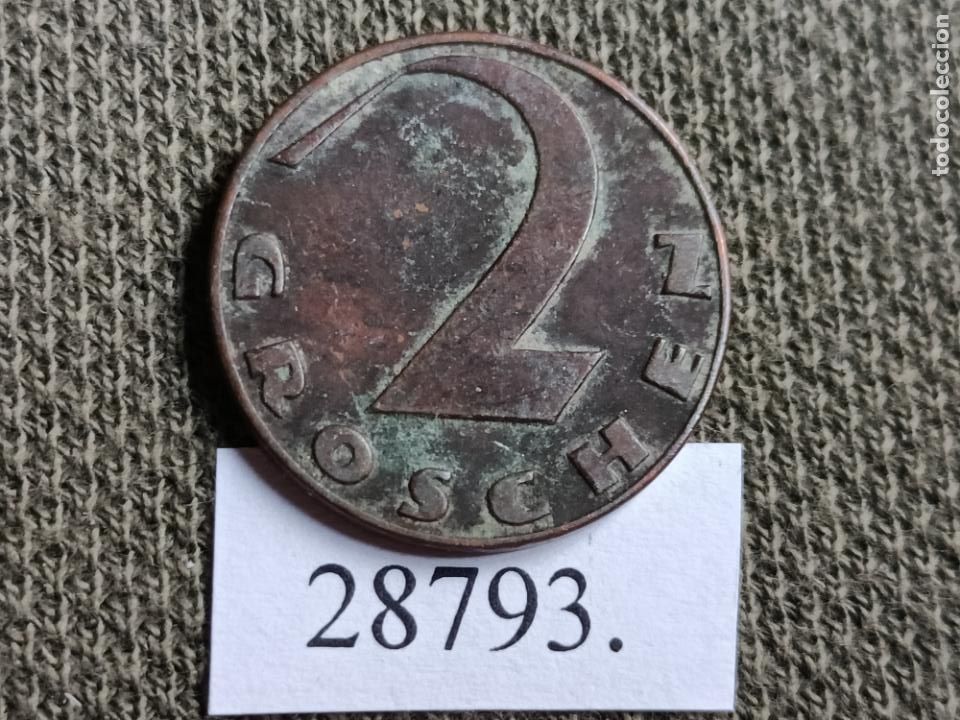 Monedas antiguas de Europa: Austria 2 groschen 1925 - Foto 2