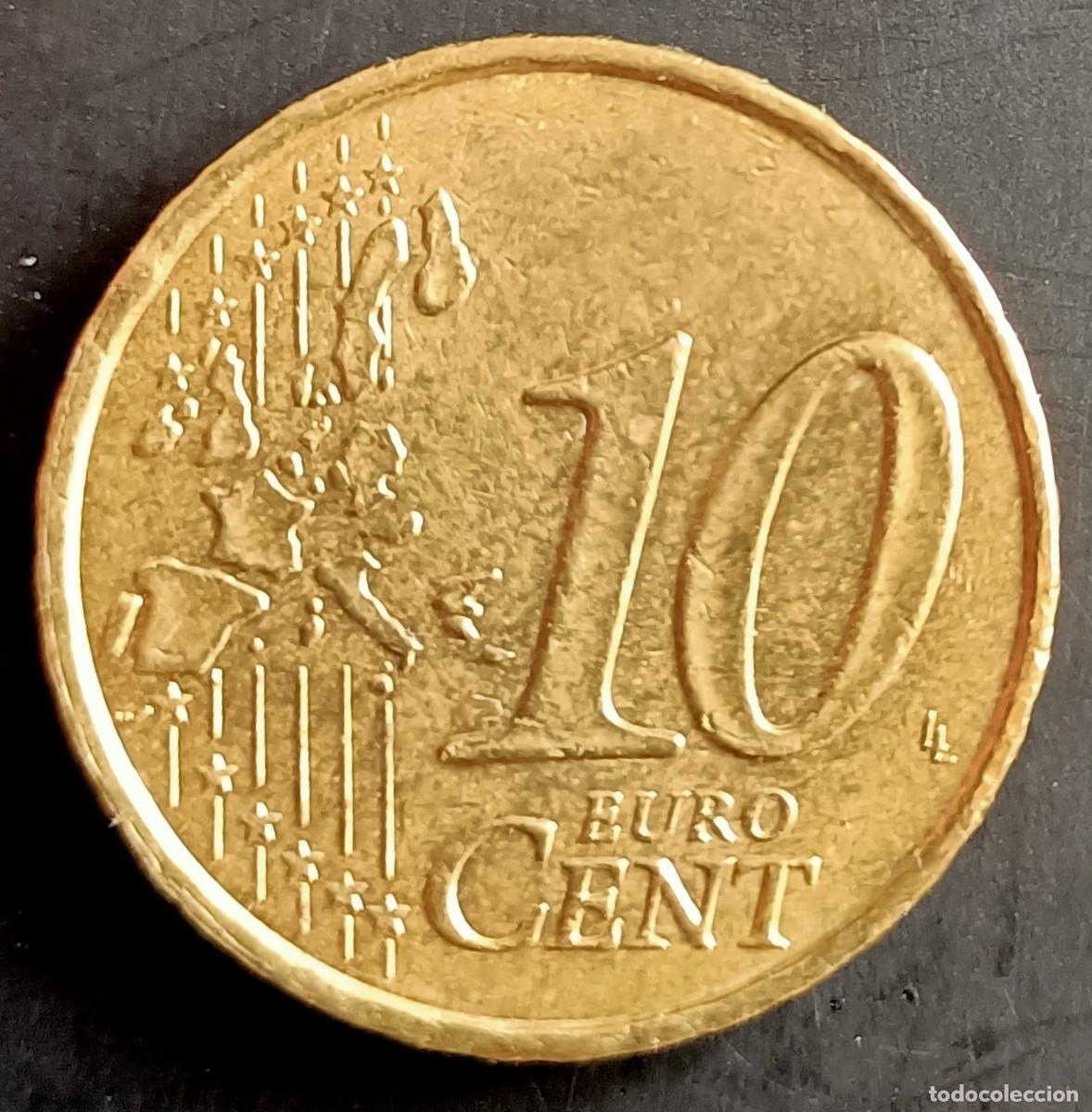 Monedas antiguas de Europa: 10 c&eacute;ntimos 1999 - Francia - Foto 2