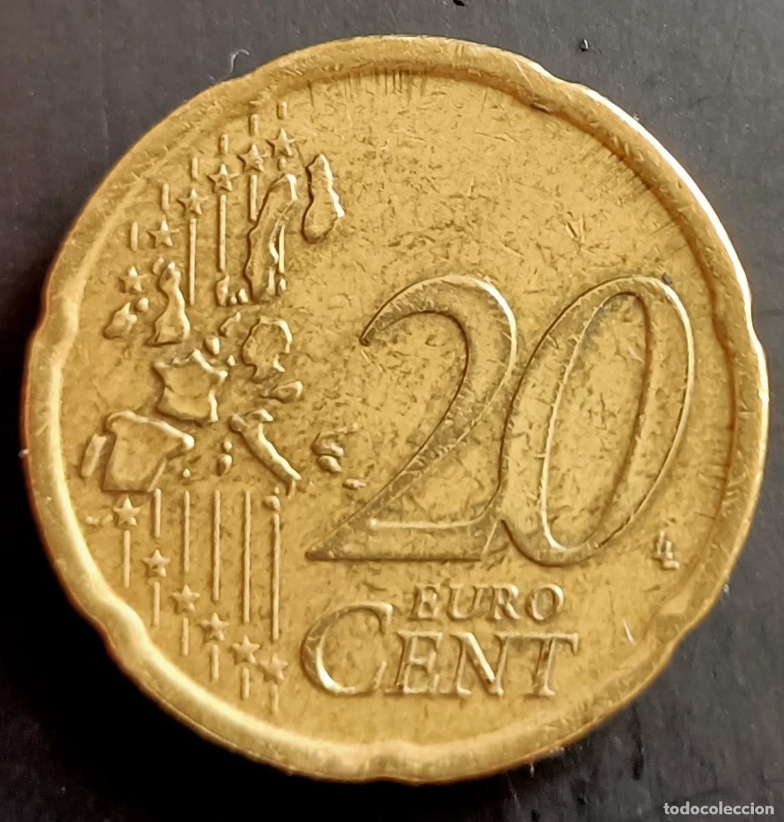 Monedas antiguas de Europa: 20 c&eacute;ntimos Irlanda - 2003 - Foto 2
