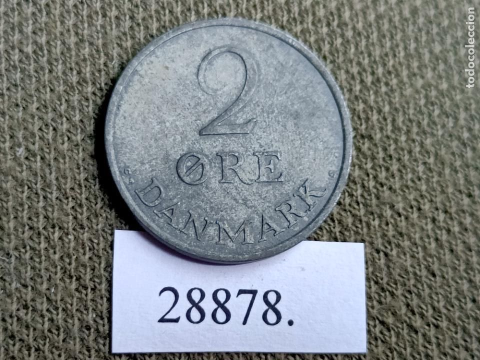 Monedas antiguas de Europa: Dinamarca 2 ore 1966 - Foto 1