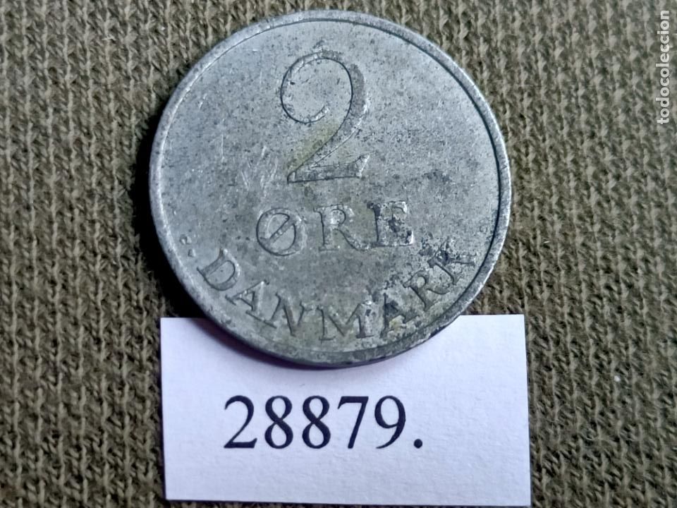 Monedas antiguas de Europa: Dinamarca 2 ore 1970 - Foto 2