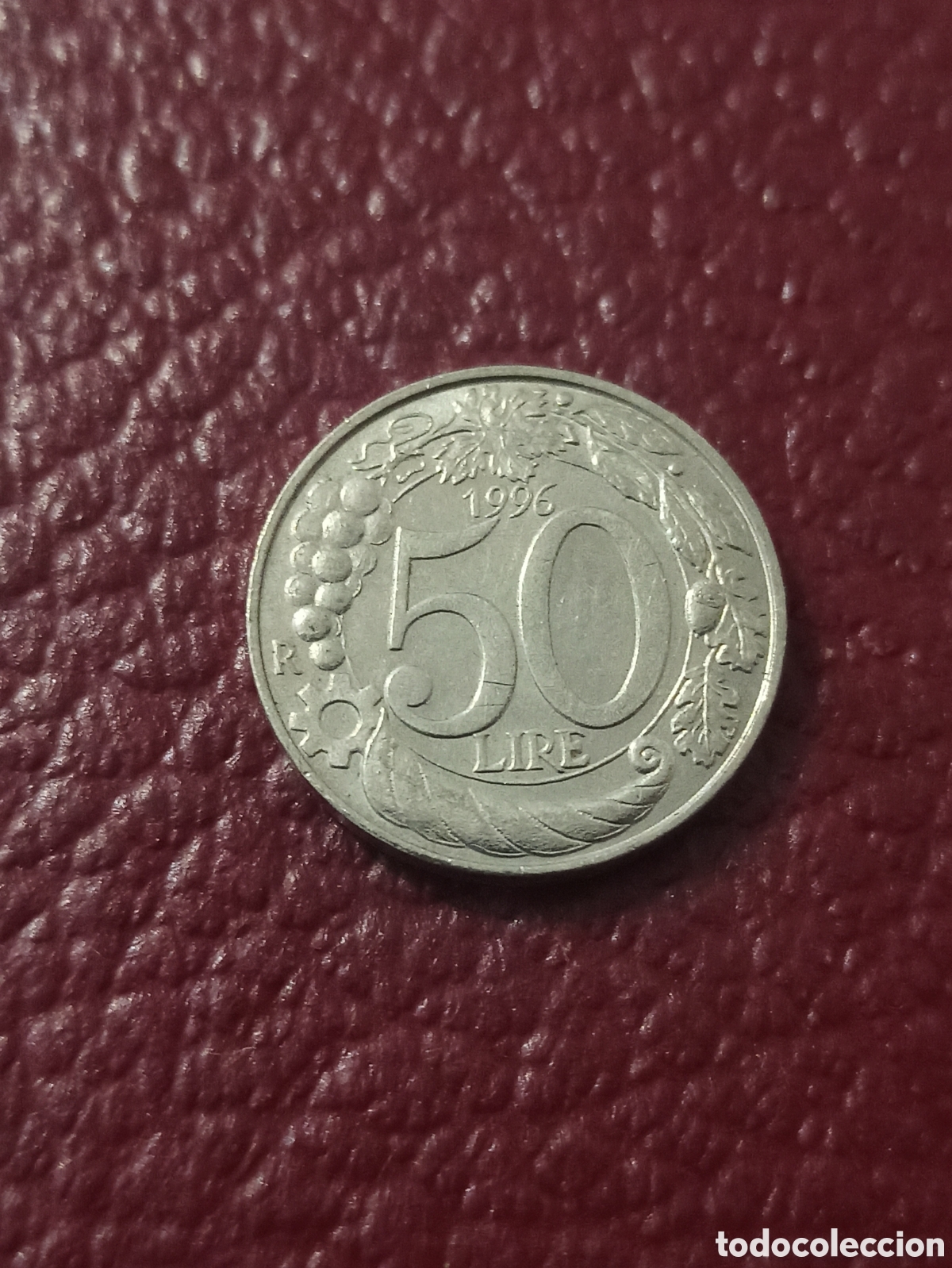 Monedas antiguas de Europa: Moneda 50 Lira 1996 Italia
