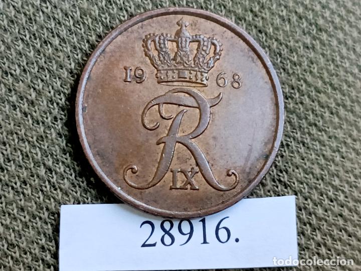 Monedas antiguas de Europa: Dinamarca 5 ore 1968 - Foto 1