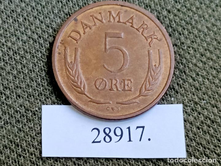 Monedas antiguas de Europa: Dinamarca 5 ore 1969 - Foto 1