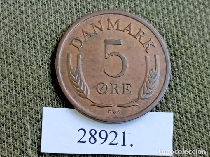 Monedas antiguas de Europa: Dinamarca 5 ore 1966 - Foto 1