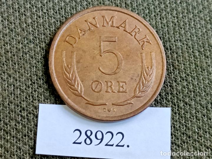Monedas antiguas de Europa: Dinamarca 5 ore 1967 - Foto 2
