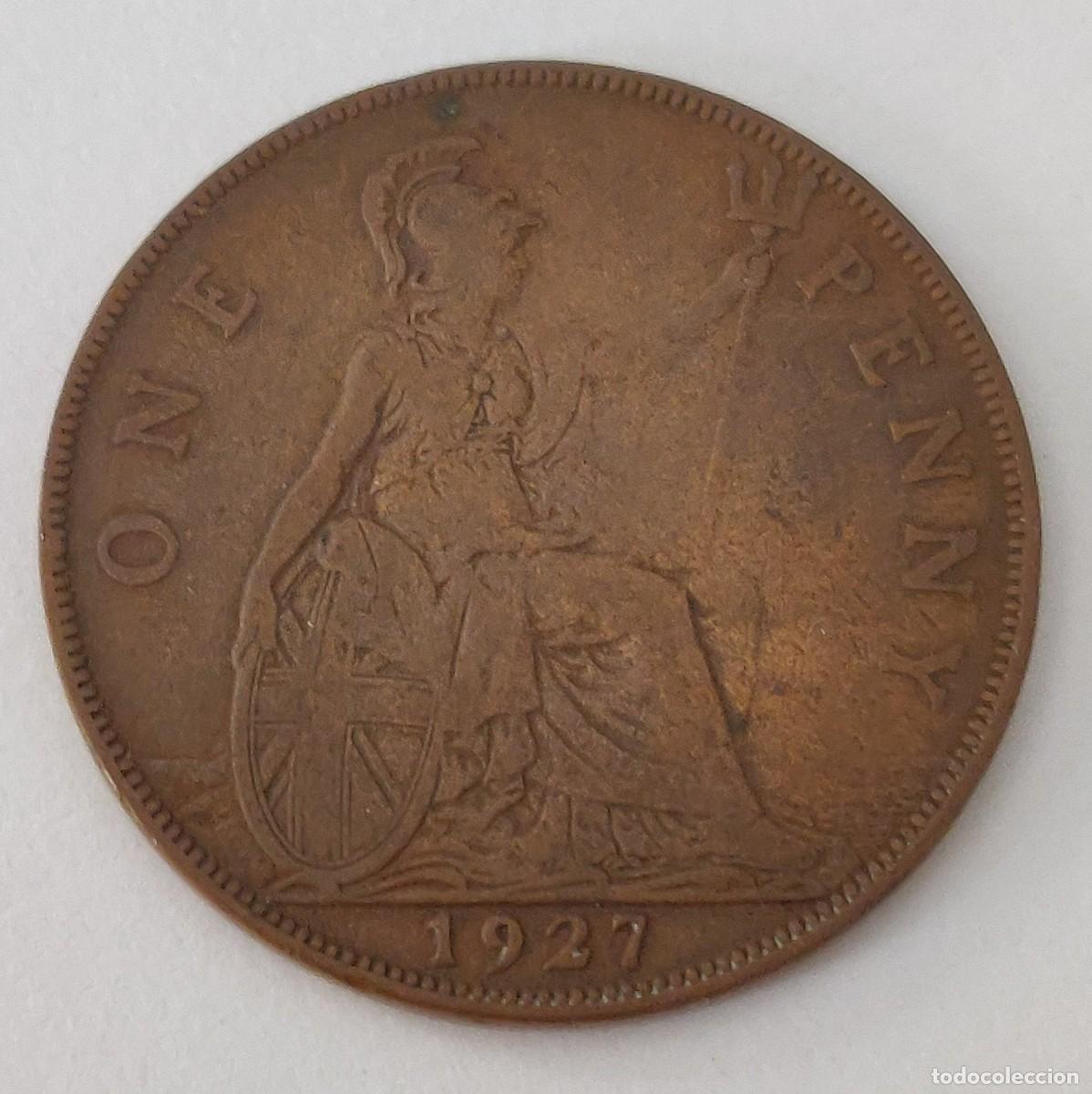 Monedas antiguas de Europa: Moneda De Inglaterra - Foto 1