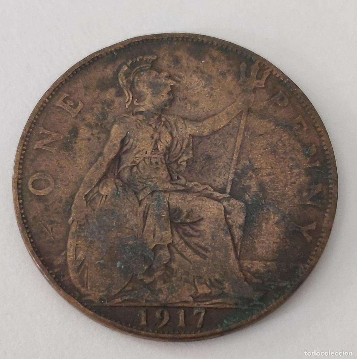 Monedas antiguas de Europa: Moneda De Inglaterra - Foto 1