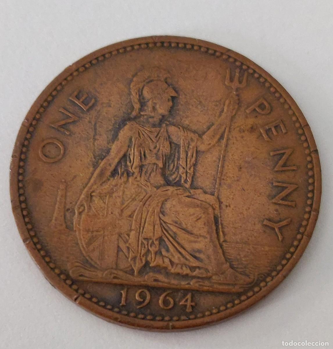 Monedas antiguas de Europa: Moneda De Inglaterra - Foto 1
