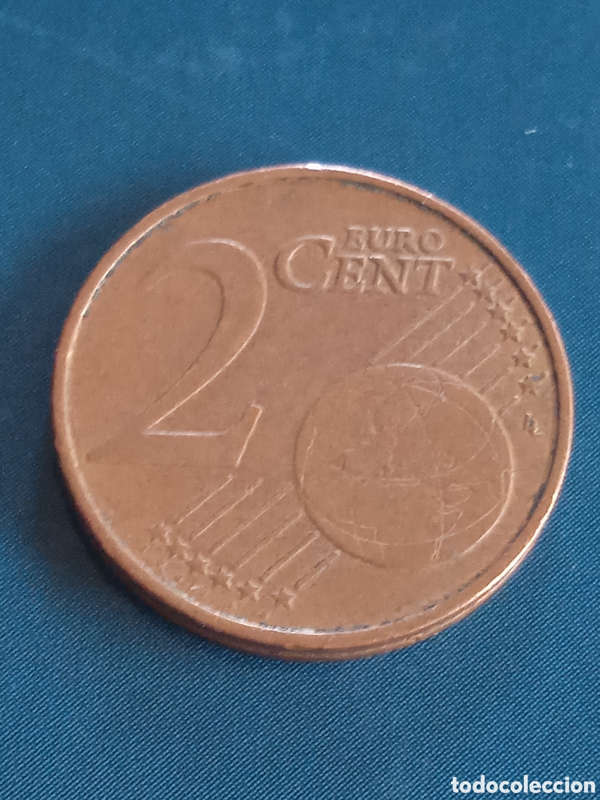 Monedas antiguas de Europa: 2 C&eacute;ntimos B&eacute;lgica - Foto 2