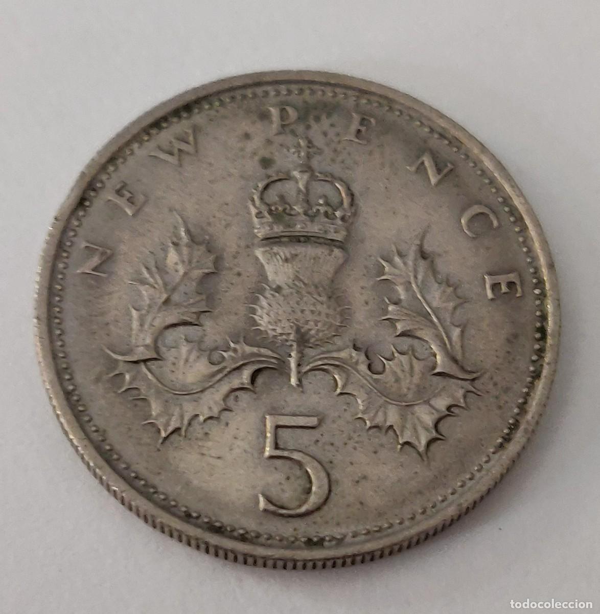 Monedas antiguas de Europa: Moneda De Inglaterra - Foto 1