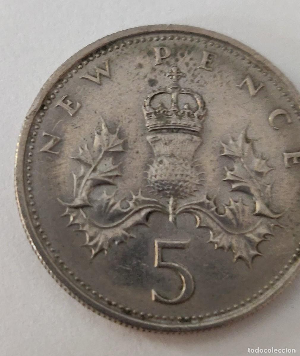 Monedas antiguas de Europa: Moneda De Inglaterra - Foto 2