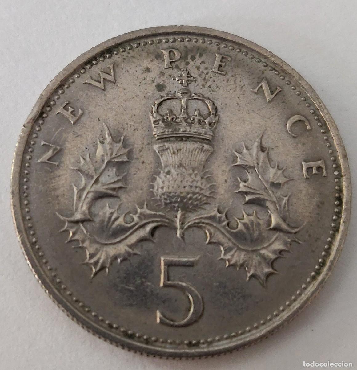 Monedas antiguas de Europa: Moneda De Inglaterra - Foto 3