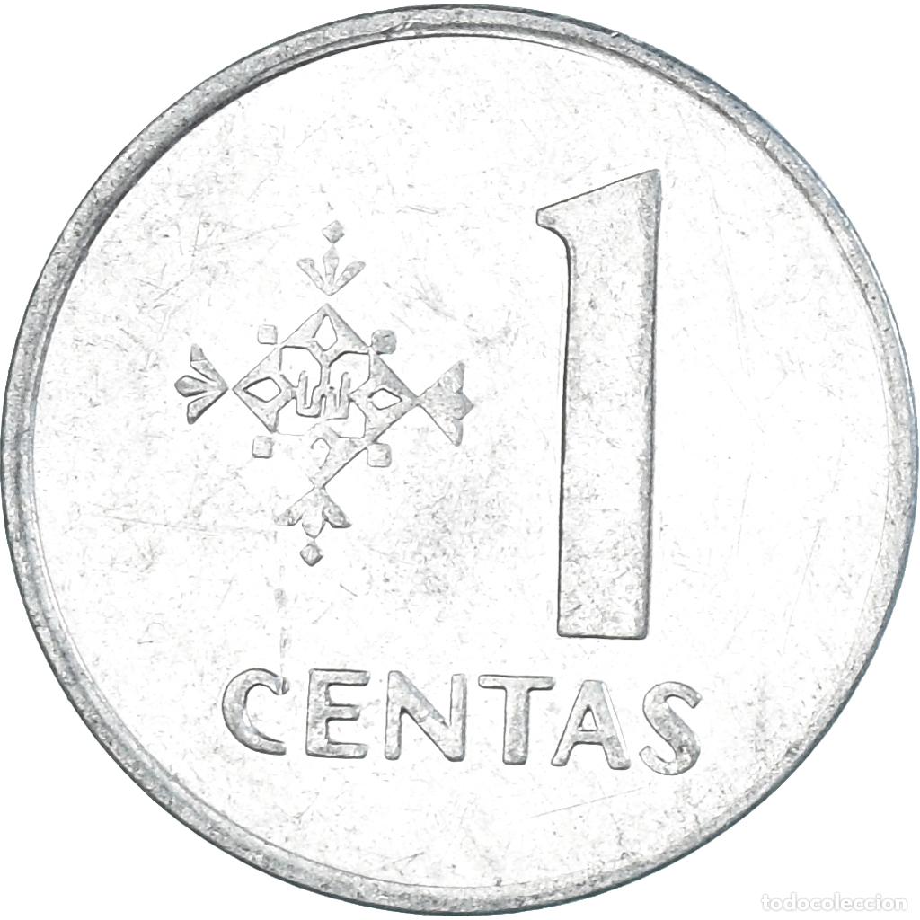 Monedas antiguas de Europa: [#1336123] Moneda, Lituania, Centas, 1991 - Foto 2