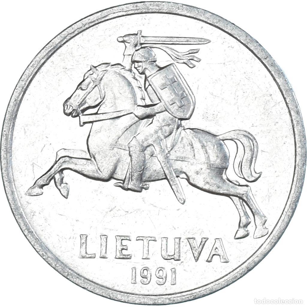 Monedas antiguas de Europa: [#1336123] Moneda, Lituania, Centas, 1991 - Foto 1