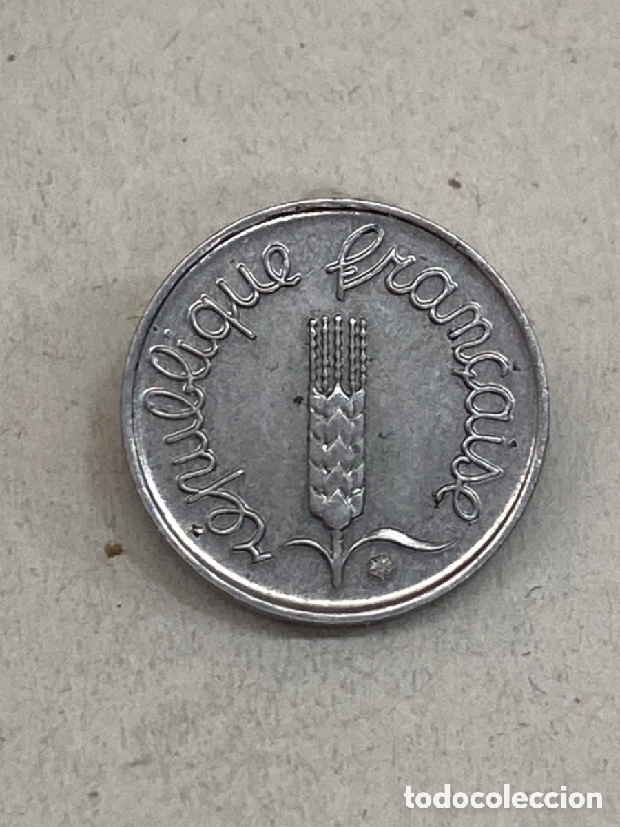 Monedas antiguas de Europa: Moneda 1 c&eacute;ntimo 1966 Francia V19 - Foto 2