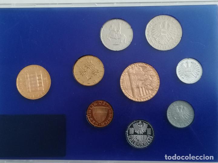 Monedas antiguas de Europa: JUEGO 9 MONEDAS AUSTRIA - Foto 3