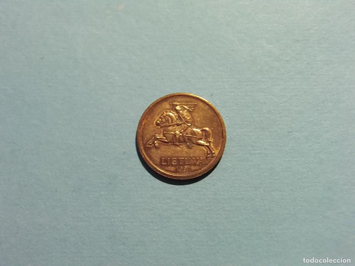 Monedas antiguas de Europa: LITUANIA 20 CENTU 1991. - Foto 1