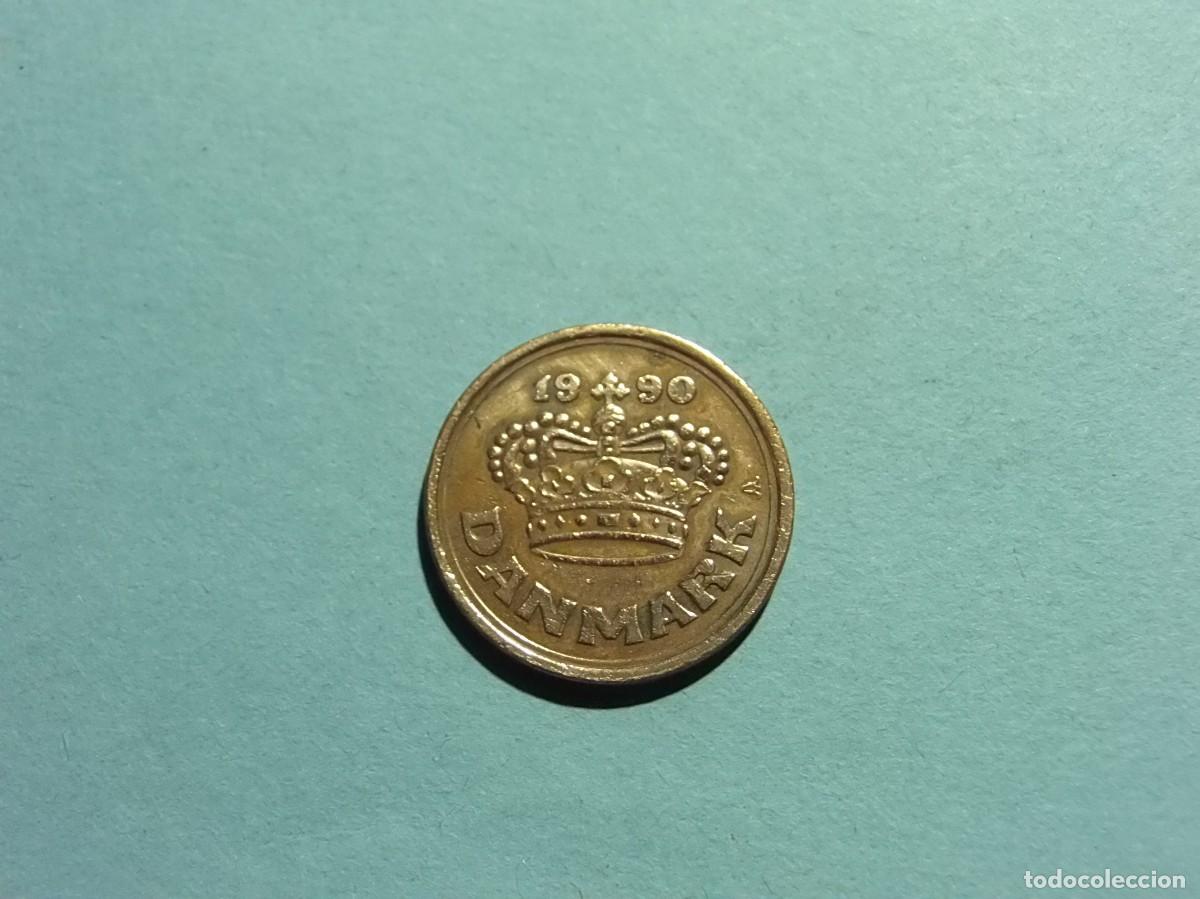 Monedas antiguas de Europa: DINAMARCA 50 ORE 1990. - Foto 1