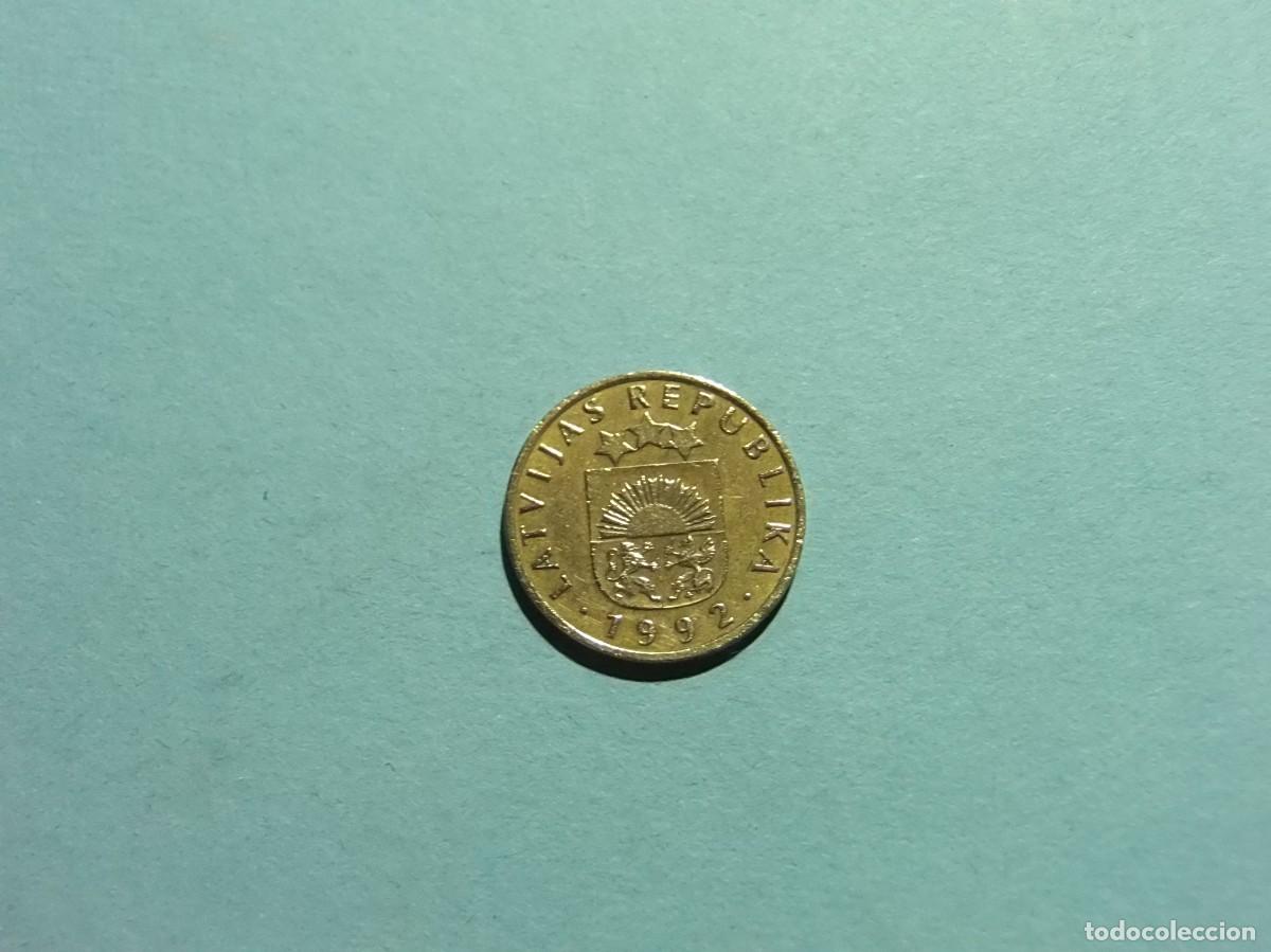 Monedas antiguas de Europa: LETONIA 5 SANTIMI 1992. - Foto 1
