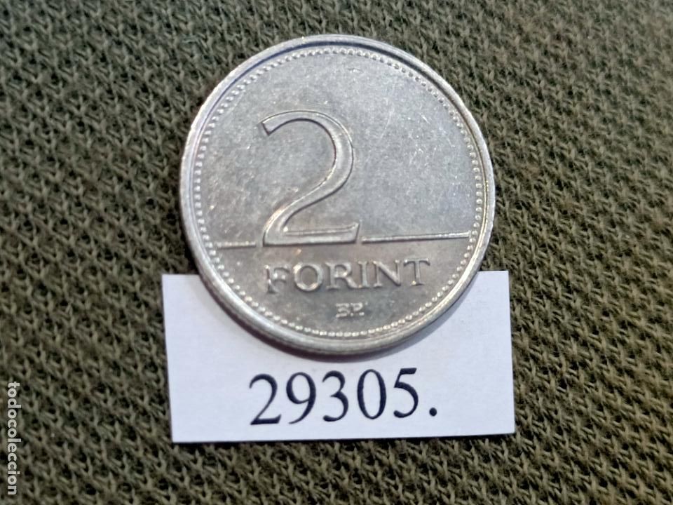 Monedas antiguas de Europa: Hungria 2 forint 1995 - Foto 2