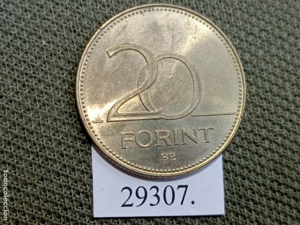 Monedas antiguas de Europa: Hungria 20 forint 1994 - Foto 2