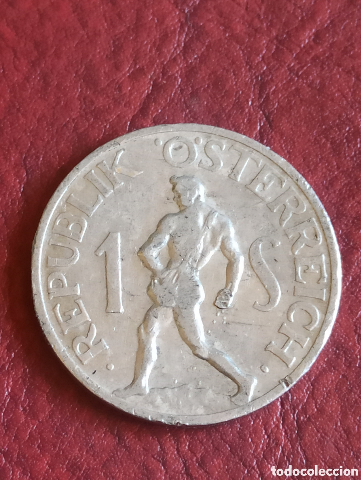 Monedas antiguas de Europa: Moneda Austria 1 Schilling 1947 - Foto 2