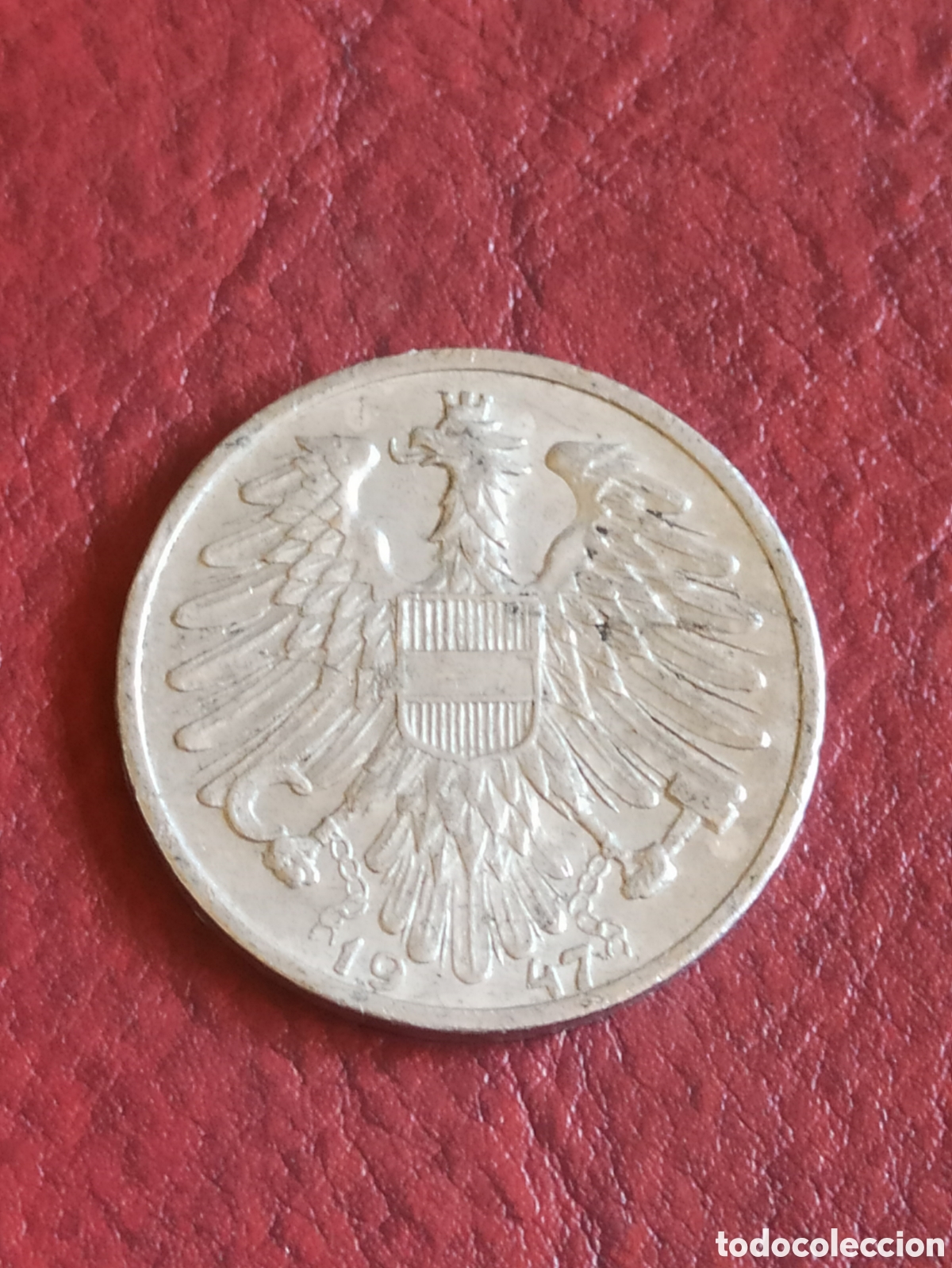 Monedas antiguas de Europa: Moneda Austria 1 Schilling 1947 - Foto 1