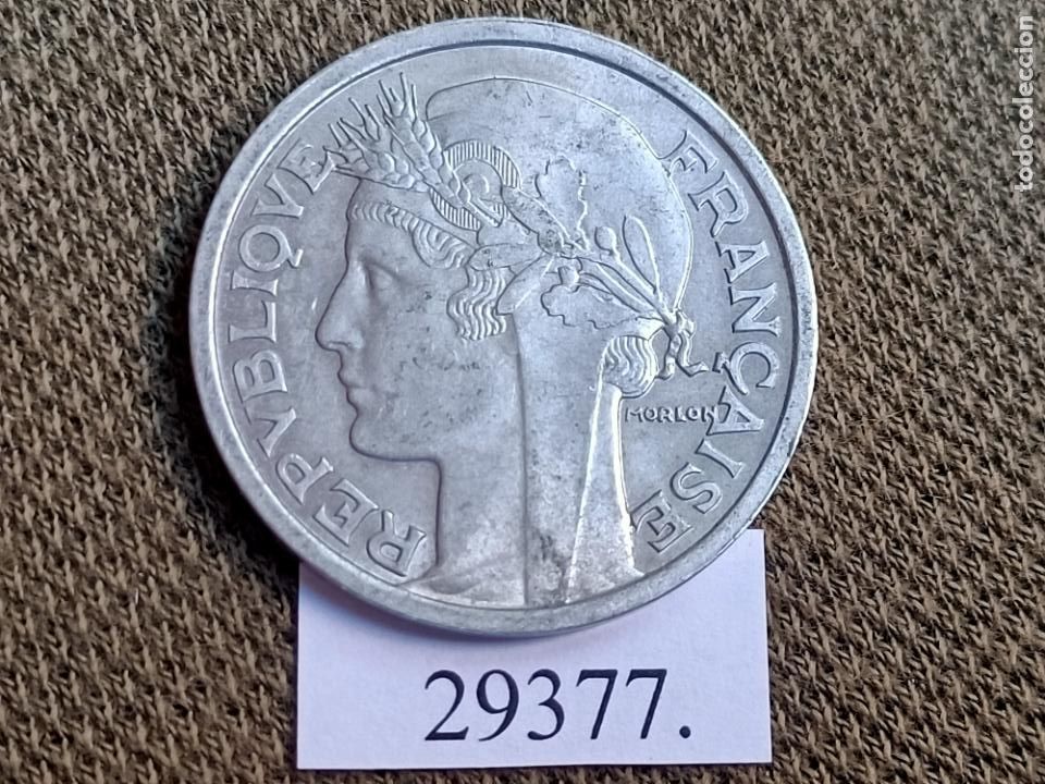 Monedas antiguas de Europa: Francia 2 francos 1959 - Foto 1