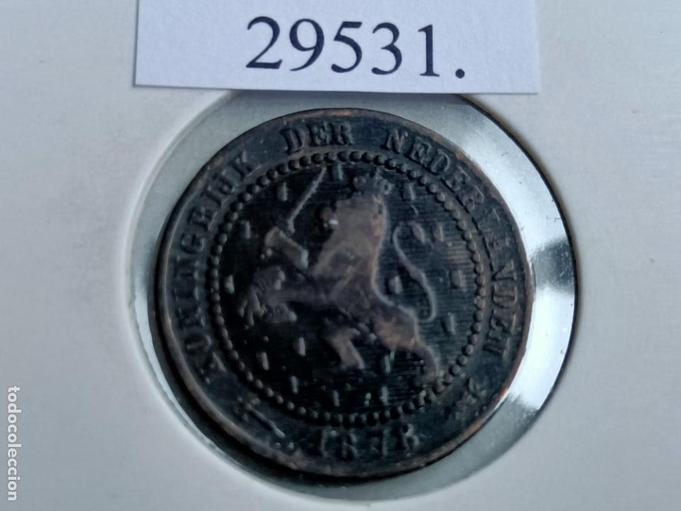 Monedas antiguas de Europa: Holanda 1 c&eacute;ntimo 1878 - Foto 1