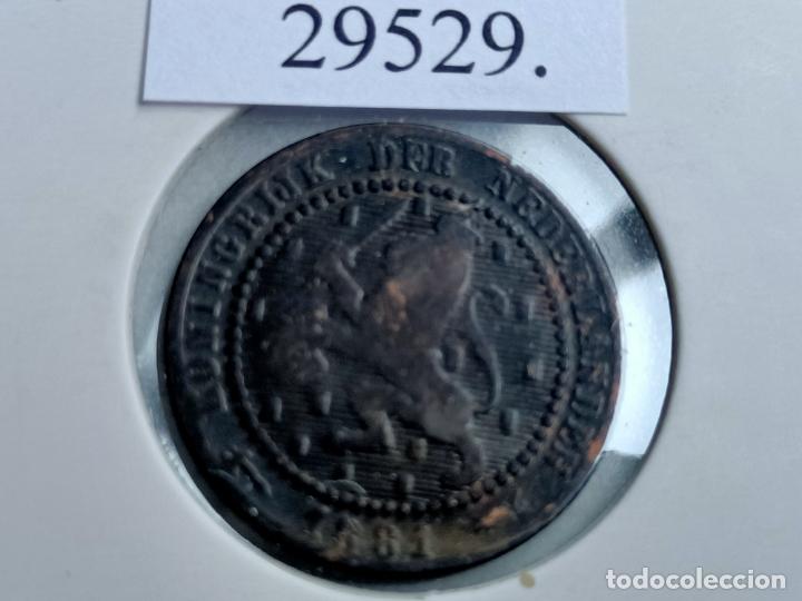Monedas antiguas de Europa: Holanda 1 c&eacute;ntimo 1881 - Foto 1