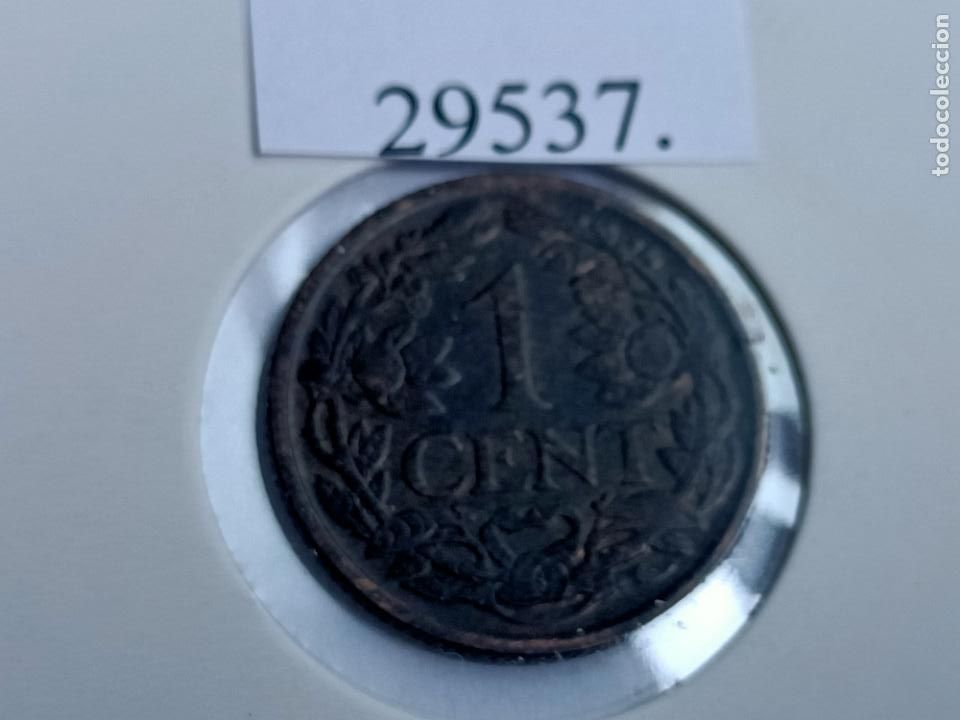 Monedas antiguas de Europa: Holanda 1 c&eacute;ntimo 1925 - Foto 2