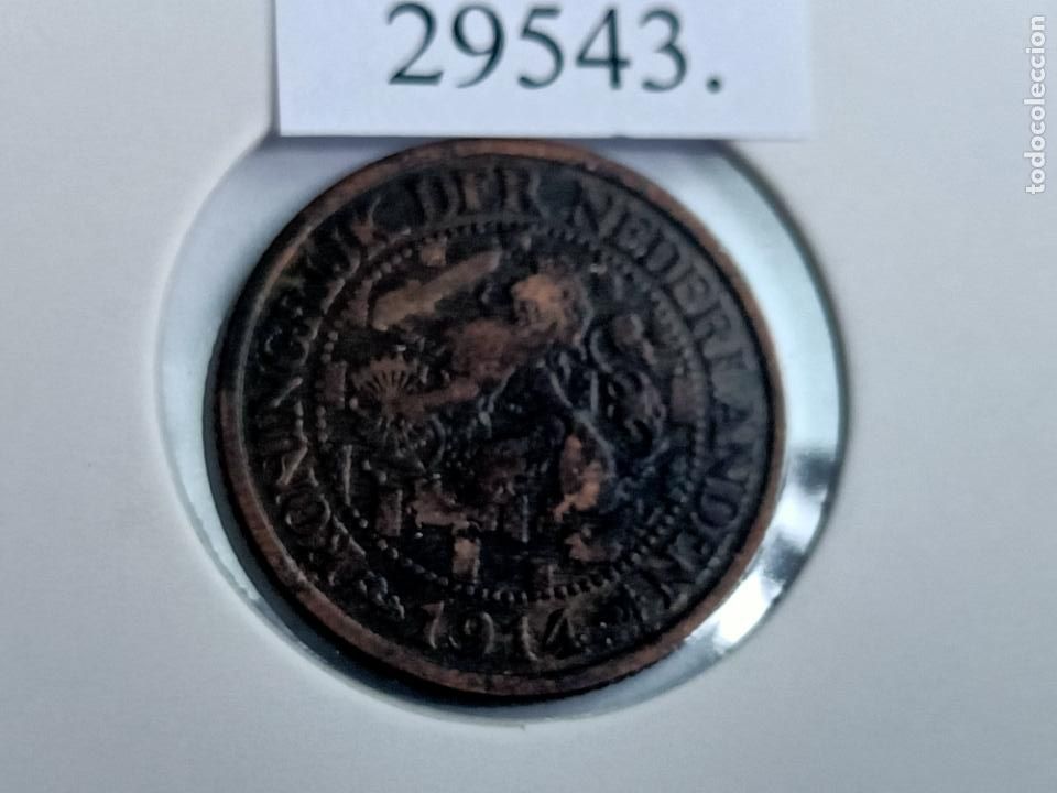Monedas antiguas de Europa: Holanda 1 c&eacute;ntimo 1914 - Foto 1