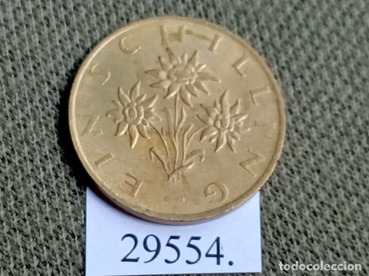 Monedas antiguas de Europa: Austria 1 chelin 1990 - Foto 2
