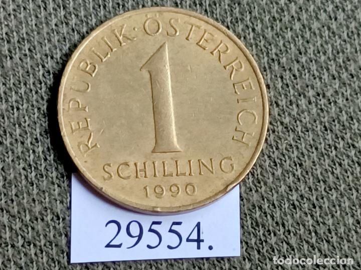 Monedas antiguas de Europa: Austria 1 chelin 1990 - Foto 1