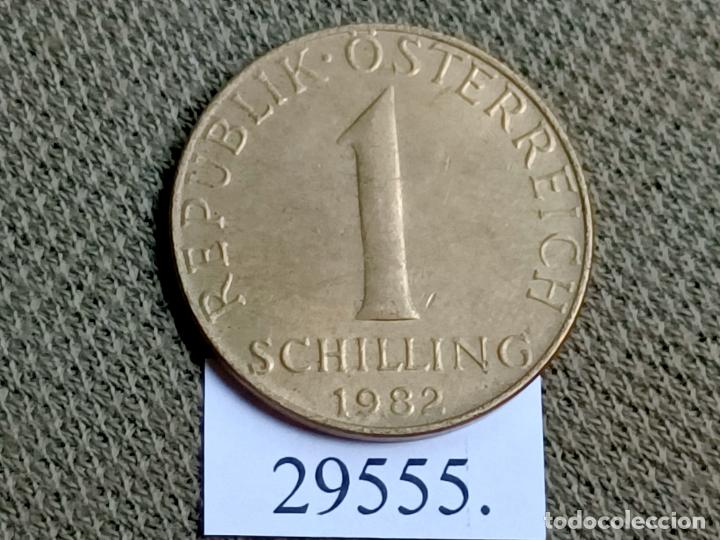 Monedas antiguas de Europa: Austria 1 chelin 1982 - Foto 2